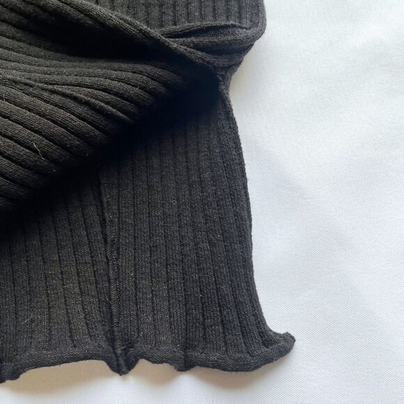 NWOT FAITHFULL THE BRAND HEIDI OFF-THE-SHOULDER CUTOUT RIBBED-NIT TOP - 6 - Picture 7 of 9